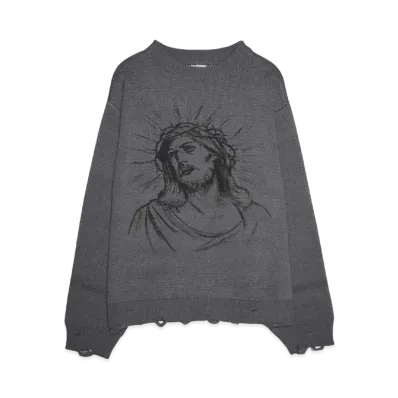 SOMEIT J.X VINTAGE KNIT "GREY"