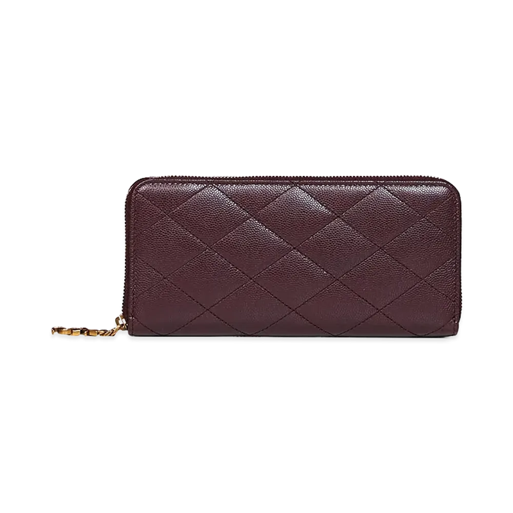 Saint Laurent Women's Wallets "Bordeaux"