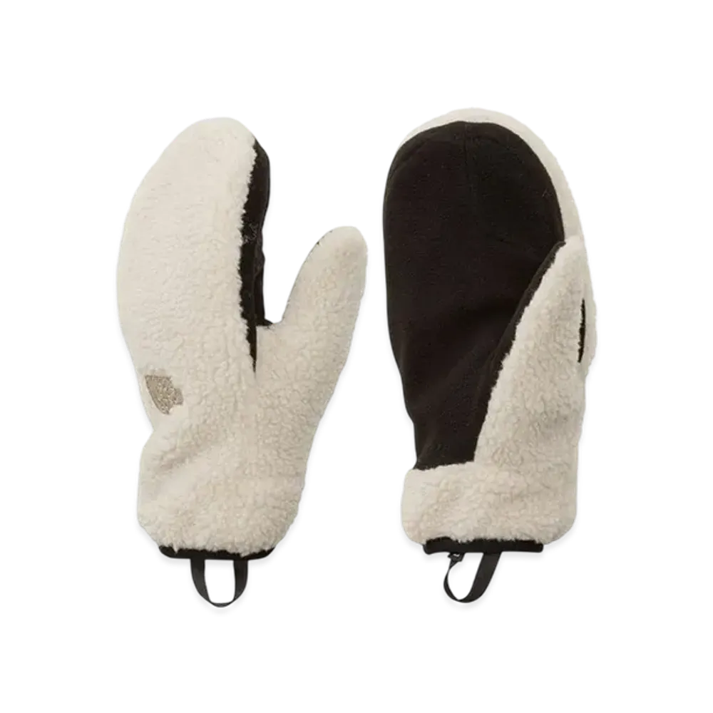 The North Face Reversible Extreme Pile Mitt "Fossil Ivory/Black"