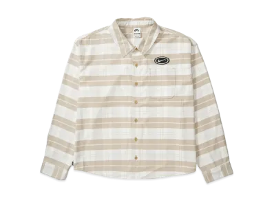 Nike SB x Eric Koston Flannl Btn Up Kos L/S Top "Sail/Light Bone"