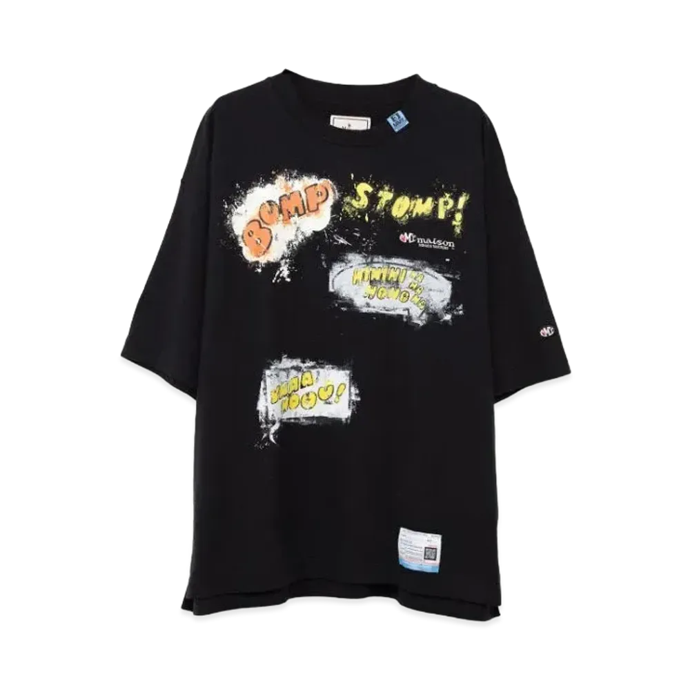 Maison MIHARA YASUHIRO Words Balloon Printed T-shirt "Black"