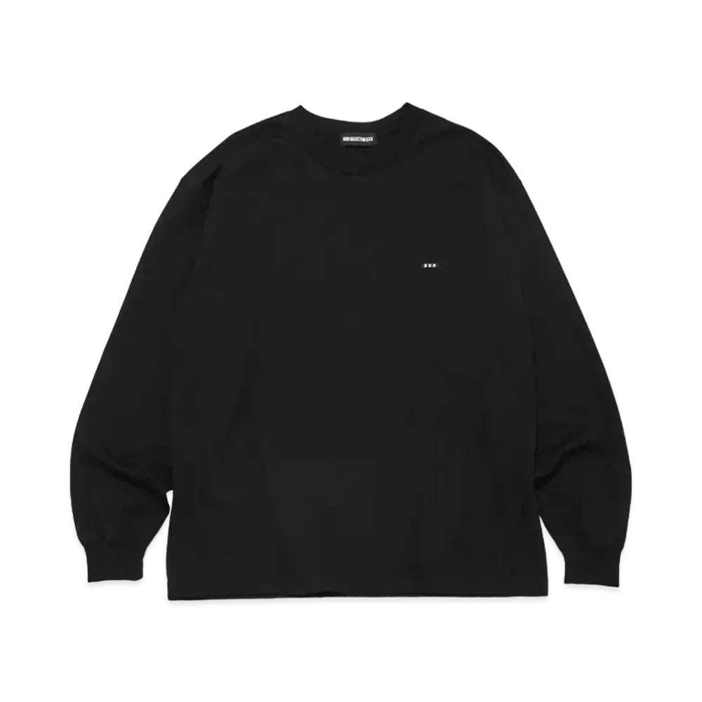 GOD SELECTION XXX Long Sleeve T-Shirt GX-S23-LT-01 "Black"