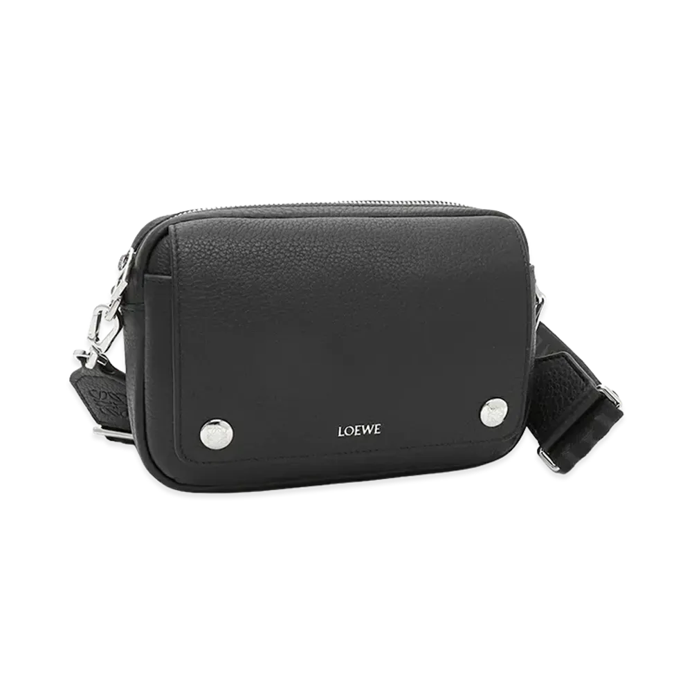 LOEWE Pebble Small Shoulder Bag "Black"