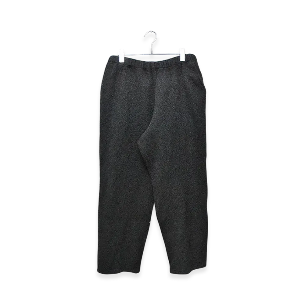 COMOLI Wool Felt Pants "Gray"