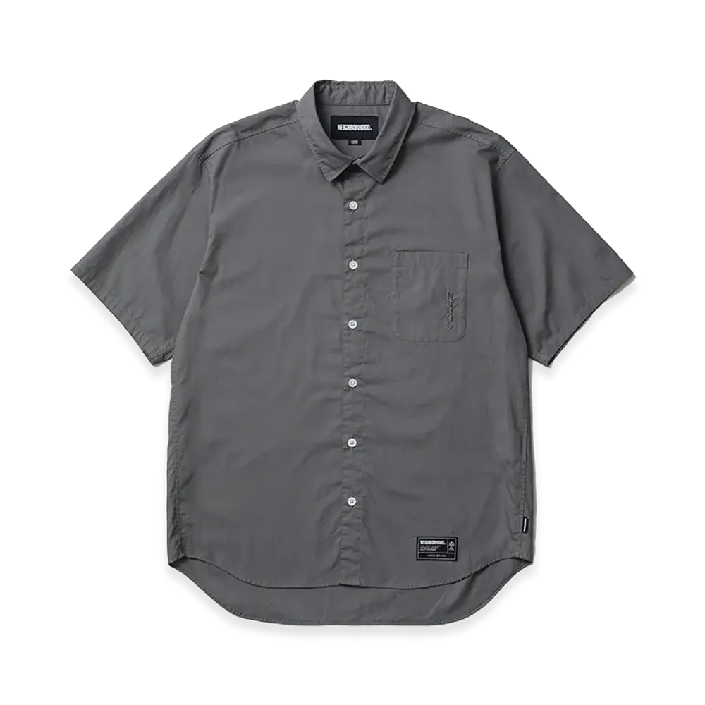 NEIGHBORHOOD Trad Shirt SS "Gray"