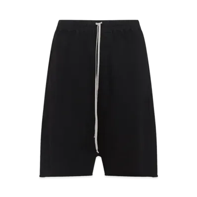 Rick Owens DRKSHDW Drawstring Pods Bermuda Shorts "Black"