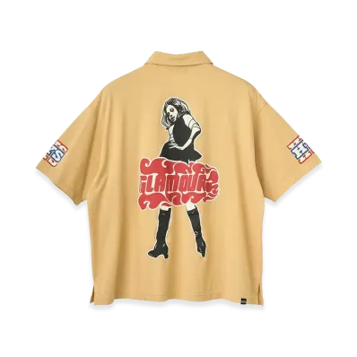 HYSTERIC GLAMOUR HG Pit Crew Shirt "Yellow"