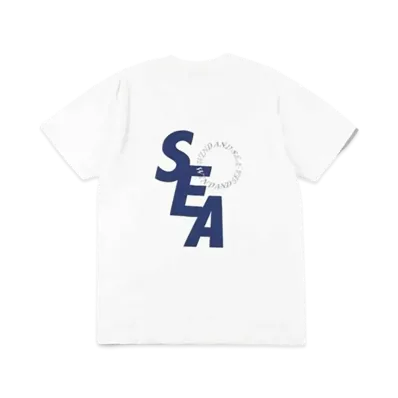 WIND AND SEA SD S/S T-Shirt White "Navy"