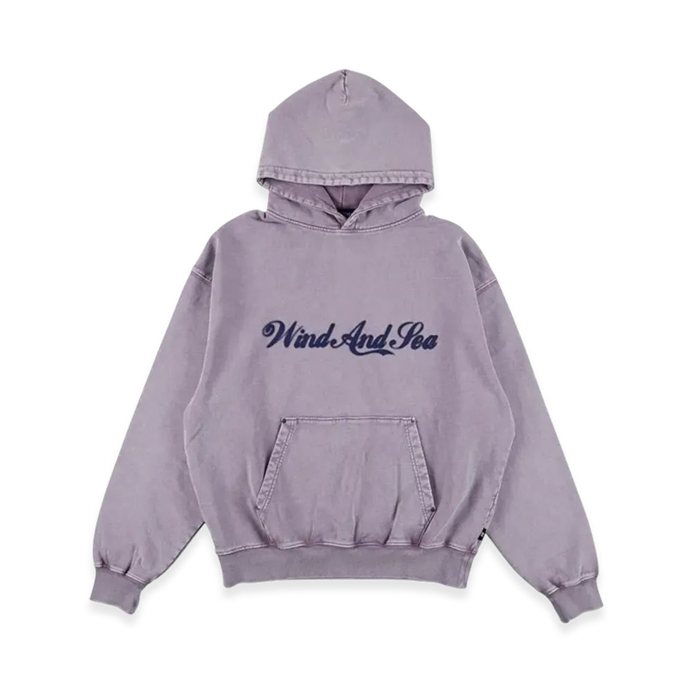 WIND AND SEA Hooded Sweatshirt "Purple"