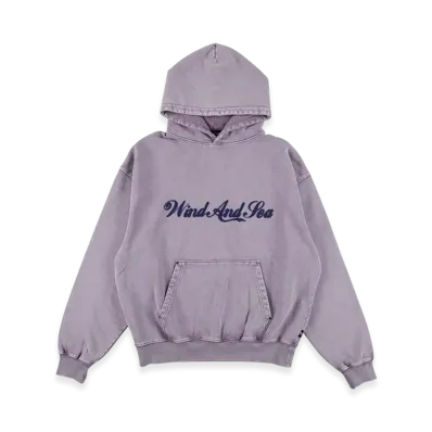 WIND AND SEA Hooded Sweatshirt "Purple"