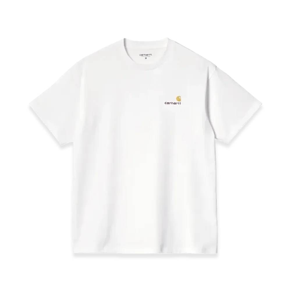 Carhartt WIP S/S American Script T-Shirt "White"