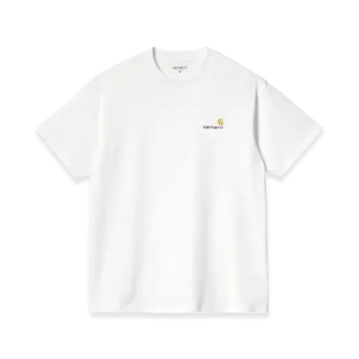Carhartt WIP S/S American Script T-Shirt "White"