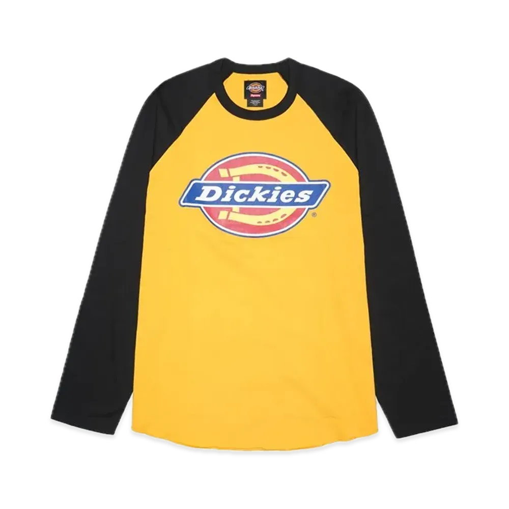 Supreme x Dickies Raglan L/S Top "Yellow"