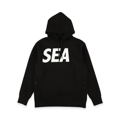WIND AND SEA WDS-SIG Tech Fleece Hooded shirt "Black"