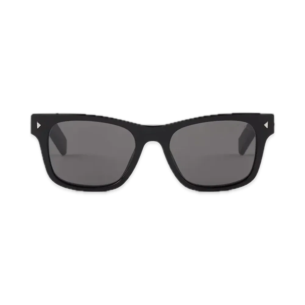PRADA Metal Plaque Sunglasses "Lenses Ardoise Christo"