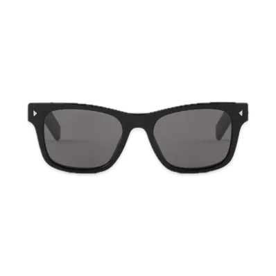 PRADA Metal Plaque Sunglasses "Lenses Ardoise Christo"