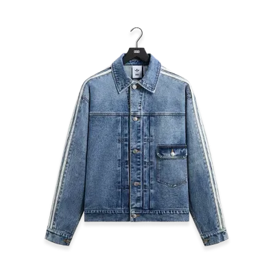 Kith x Lionel Messi x adidas Football Denim Jacket "Aurora/Ink"