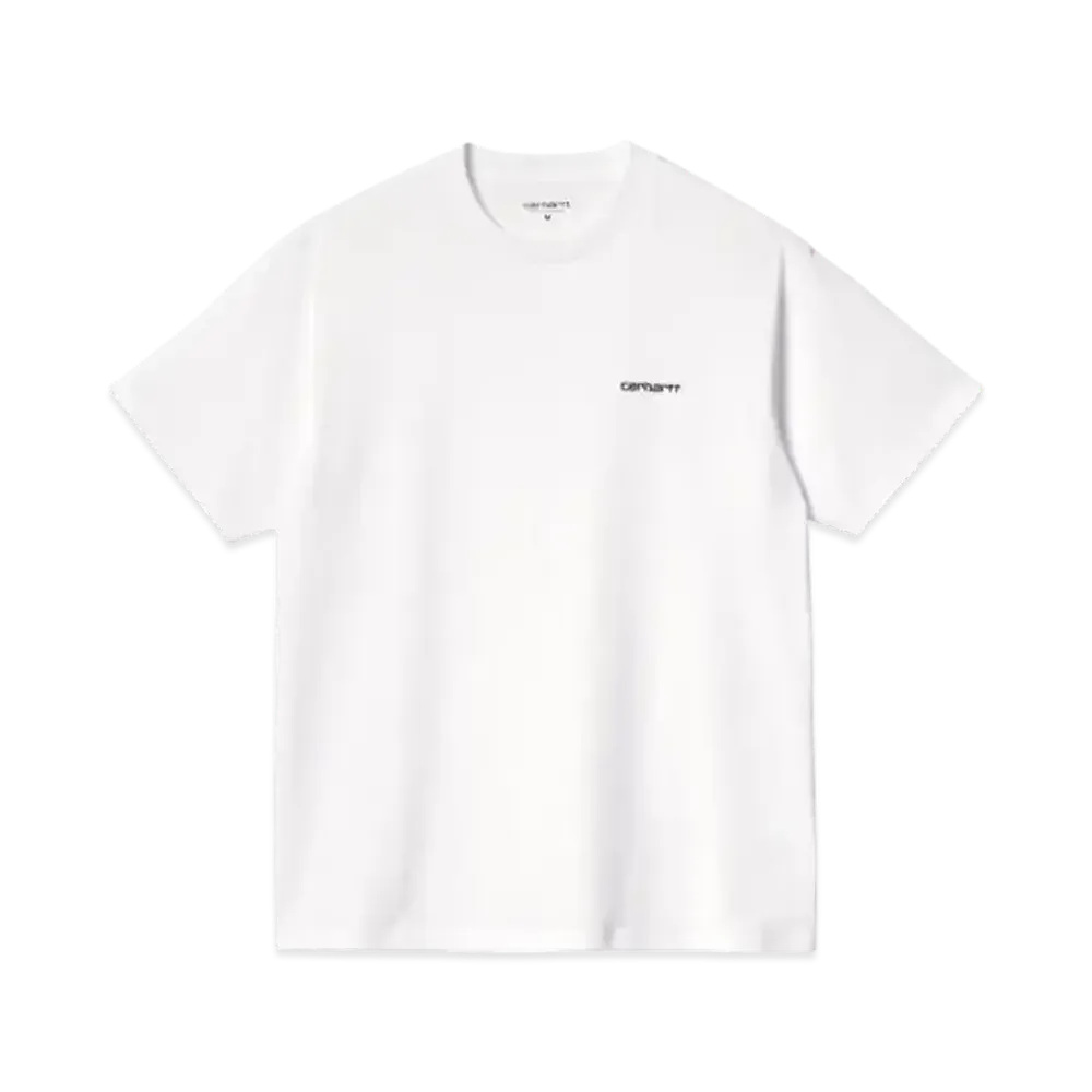 Carhartt WIP S/S Script Embroidery T-Shirt "White/Black"