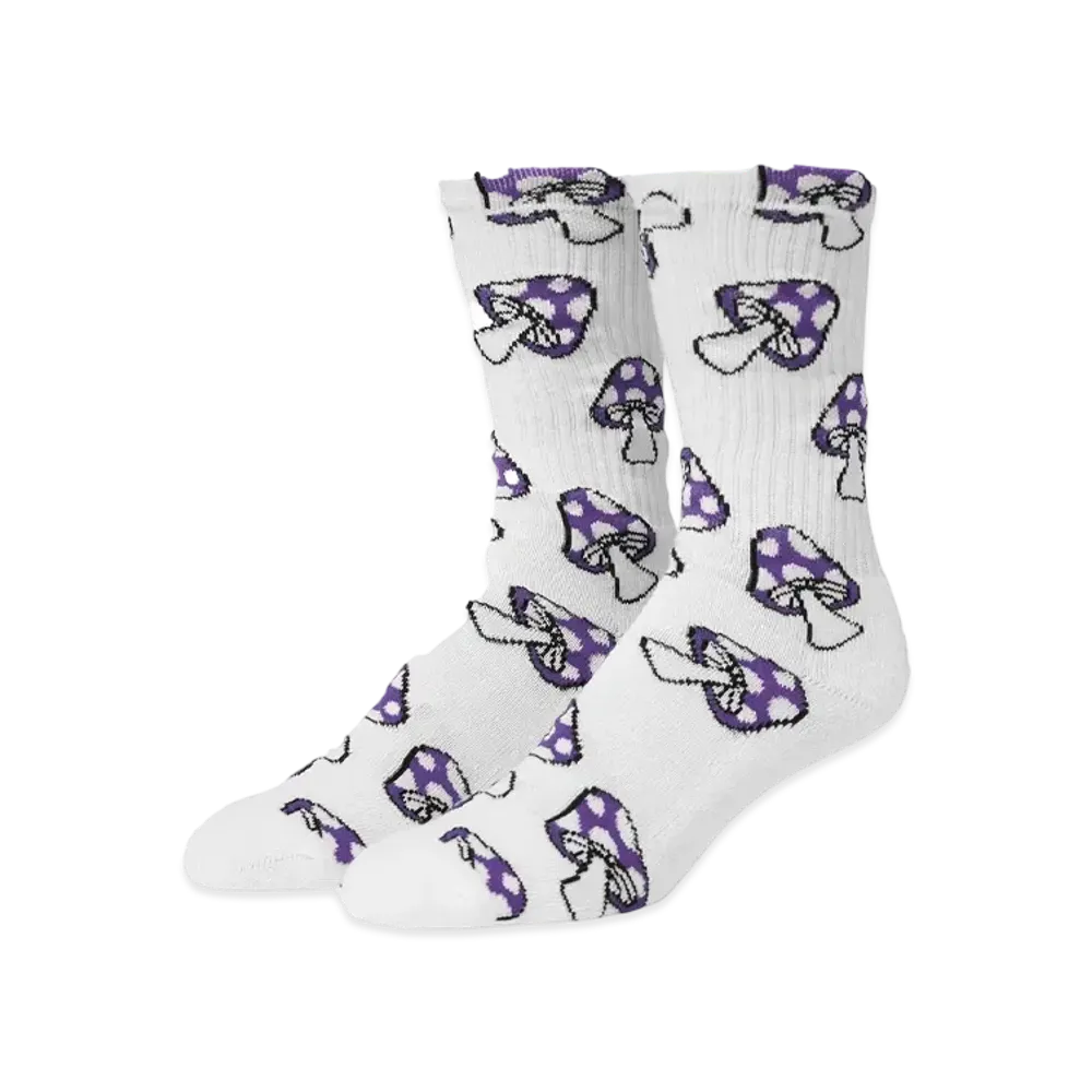 HUF Shrooms Socks "Purple"