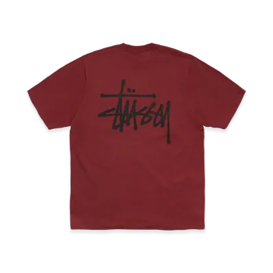 Stussy Basic Stussy Tee "Wine"