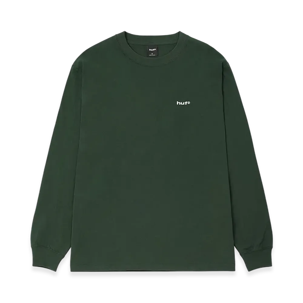 HUF Eightynine LS Tee "Dark Green"