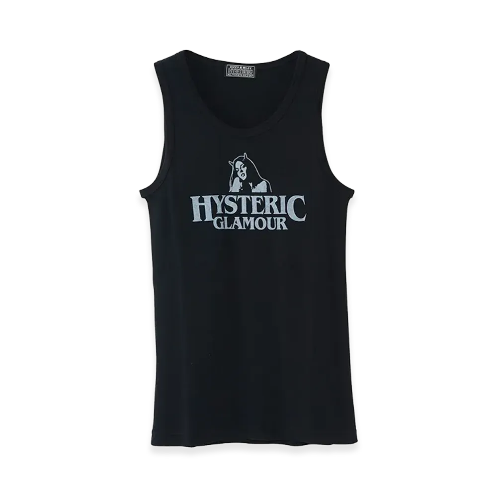 HYSTERIC GLAMOUR Satanic Woman Tank Top "Black"