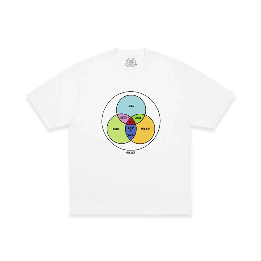 PALACE Zen Diagram T-Shirt "White"