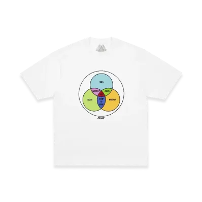 PALACE Zen Diagram T-Shirt "White"