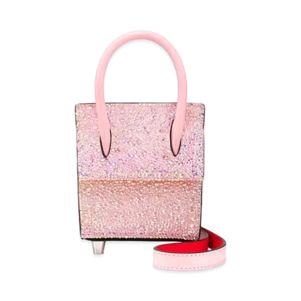 Christian Louboutin Paloma Top Handle Nano "Pink"