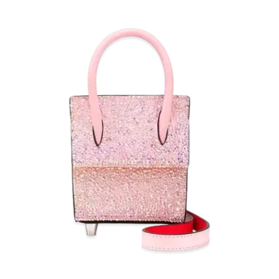 Christian Louboutin Paloma Top Handle Nano "Pink"