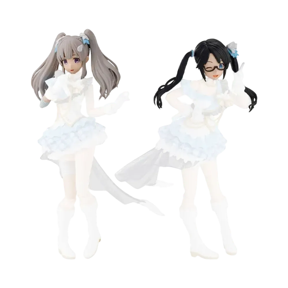 BANDAI "30 MINUTES SISTERS" 30MS Optional Hairstyle & Face Parts Set (Yuka Mitsumine/Kiriko Yukoku)