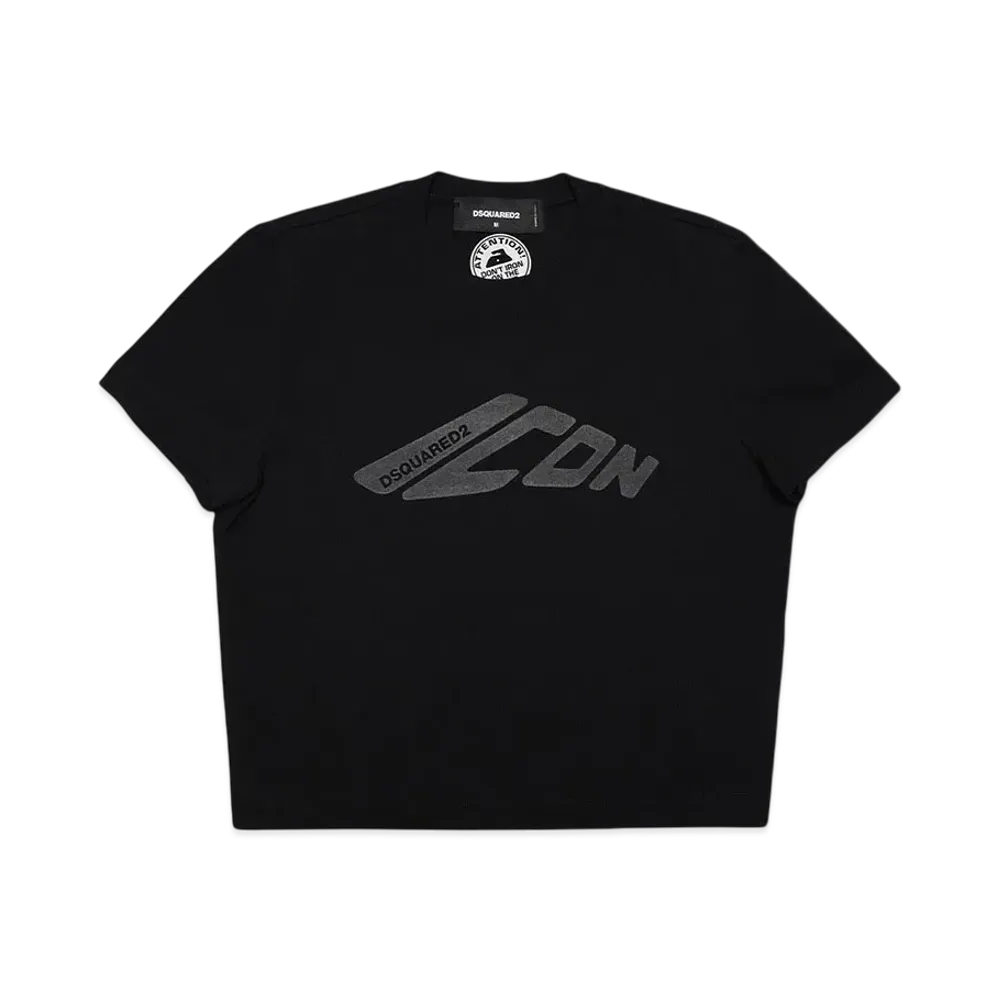 DSQUARED2 Mini Fit Tee "BLACK"