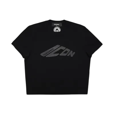 DSQUARED2 Mini Fit Tee "BLACK"