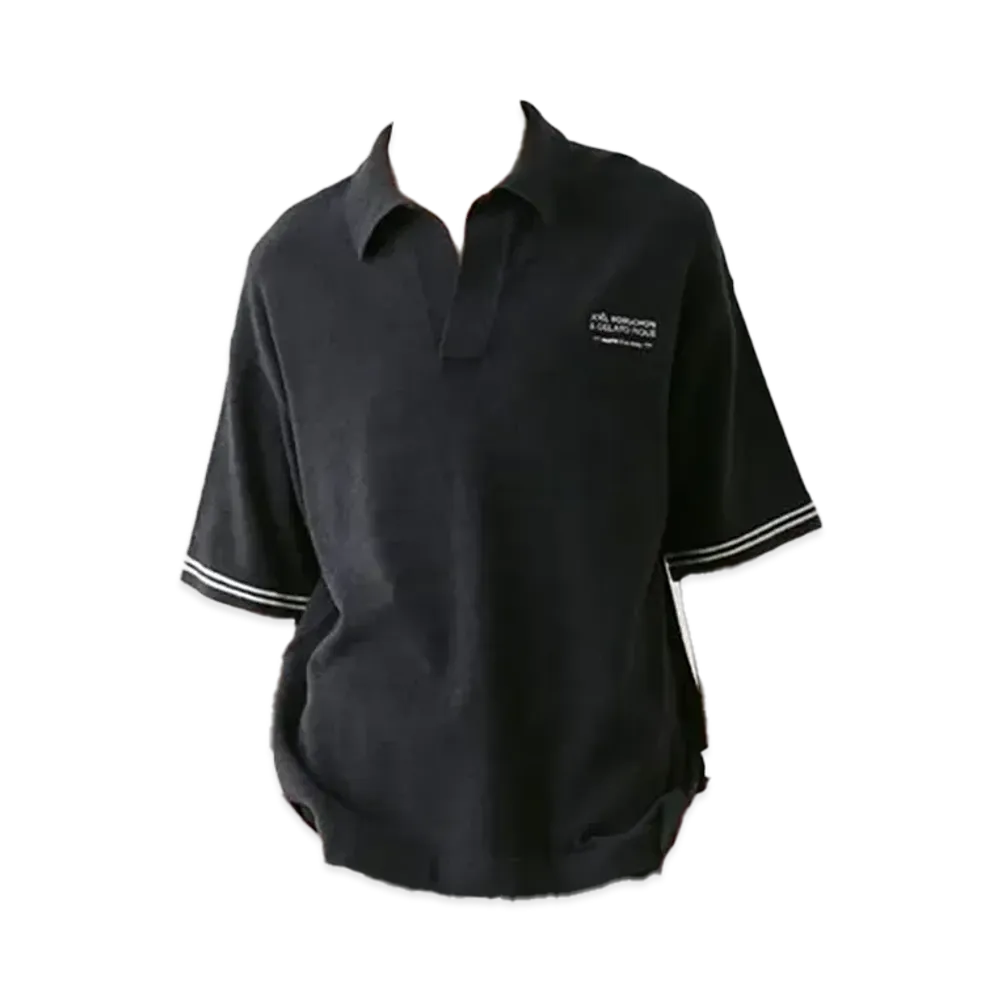 GELATO PIQUE x JOEL ROBUCHON Homme Cool Touch Sensation One Point Pullover "Black"