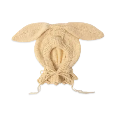 BEAMS COUTURE LINGERIE Bunny Ear Balaclava "Ecru"