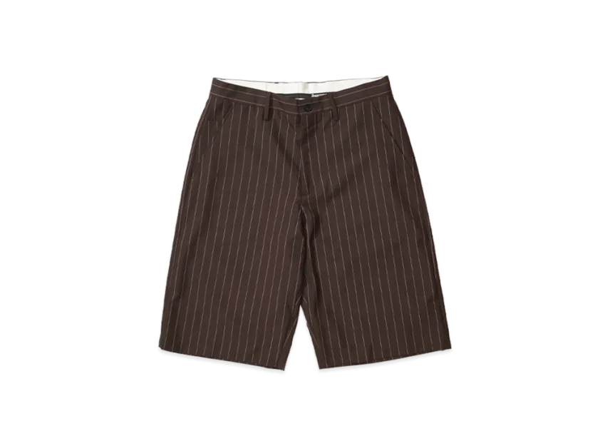 Supreme Pinstripe Wool Trouser Short Supreme Pinstripe Wool Trouser Short