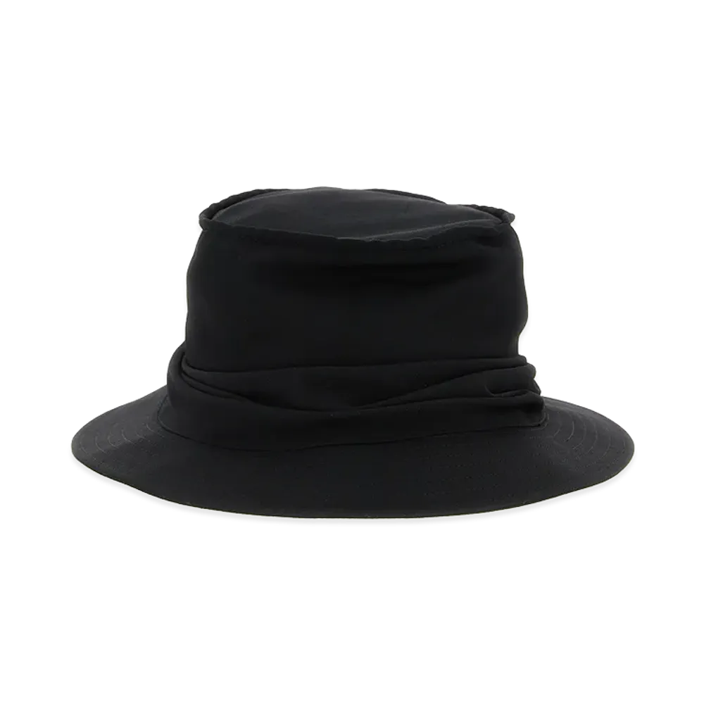 Yohji Yamamoto 'drape' Hat "Black"