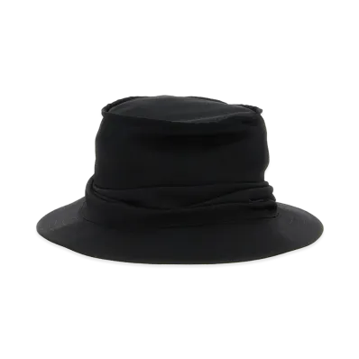 Yohji Yamamoto 'drape' Hat "Black"
