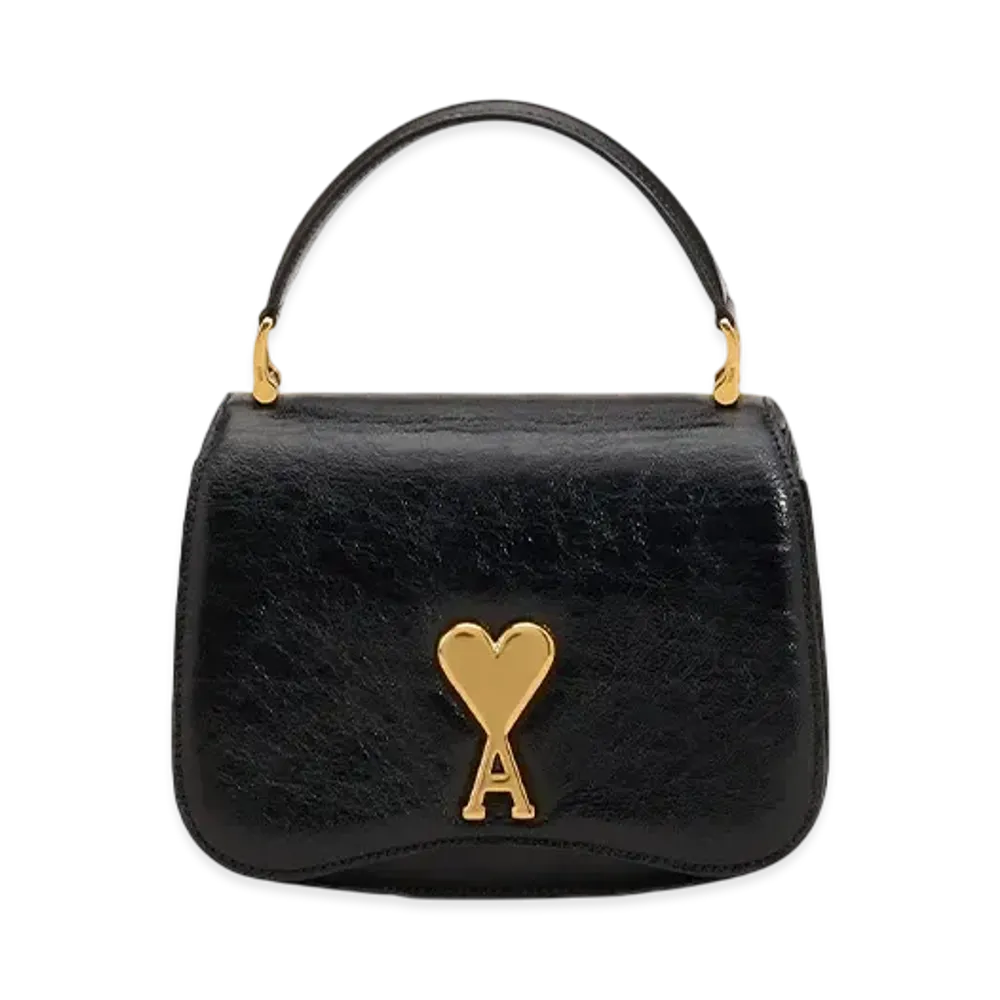 AMI PARIS Paris Paris Top Handle Bag "Black"