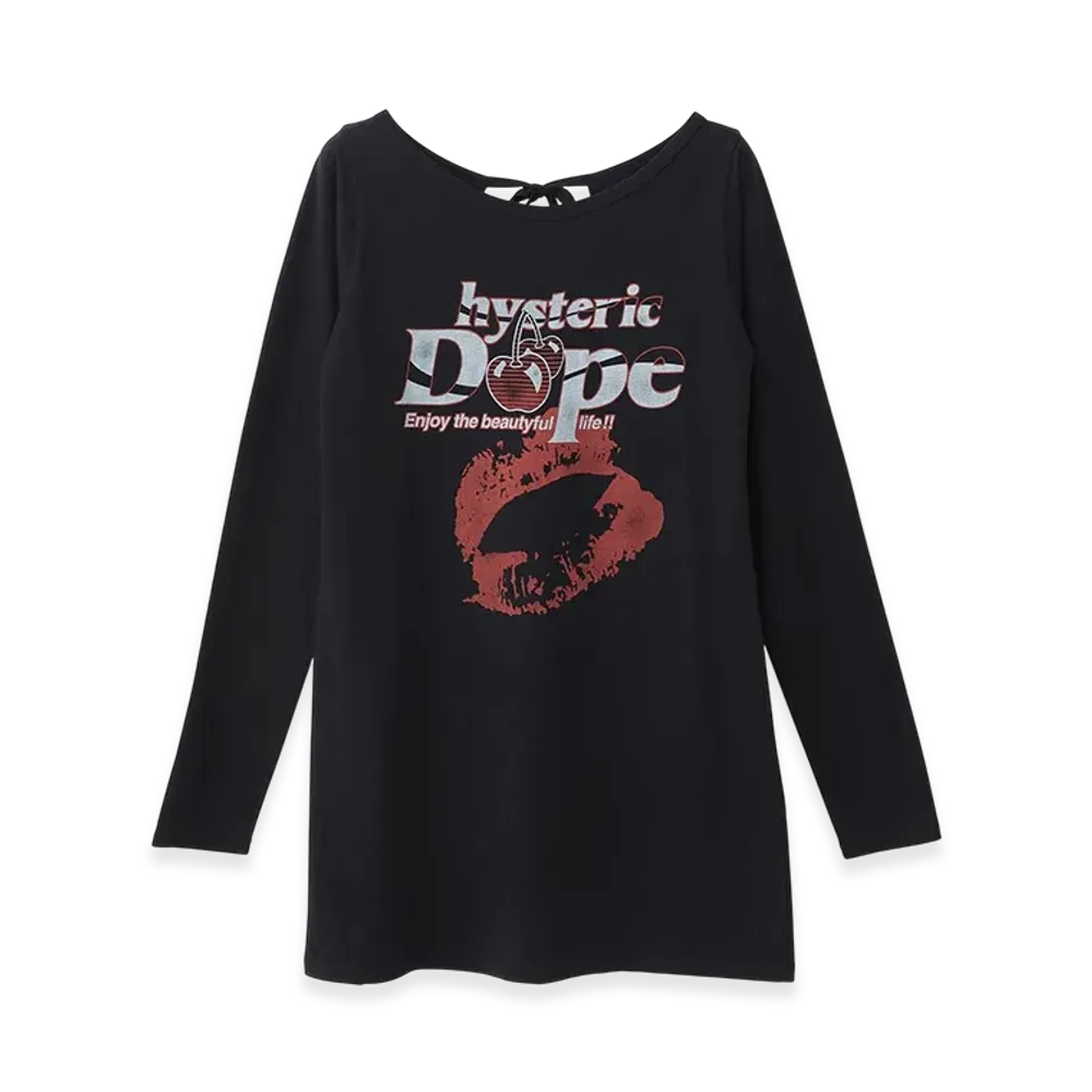 HYSTERIC GLAMOUR Hysteric Dope T-Shirt "Black"