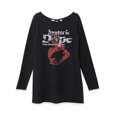 HYSTERIC GLAMOUR Hysteric Dope T-Shirt "Black"