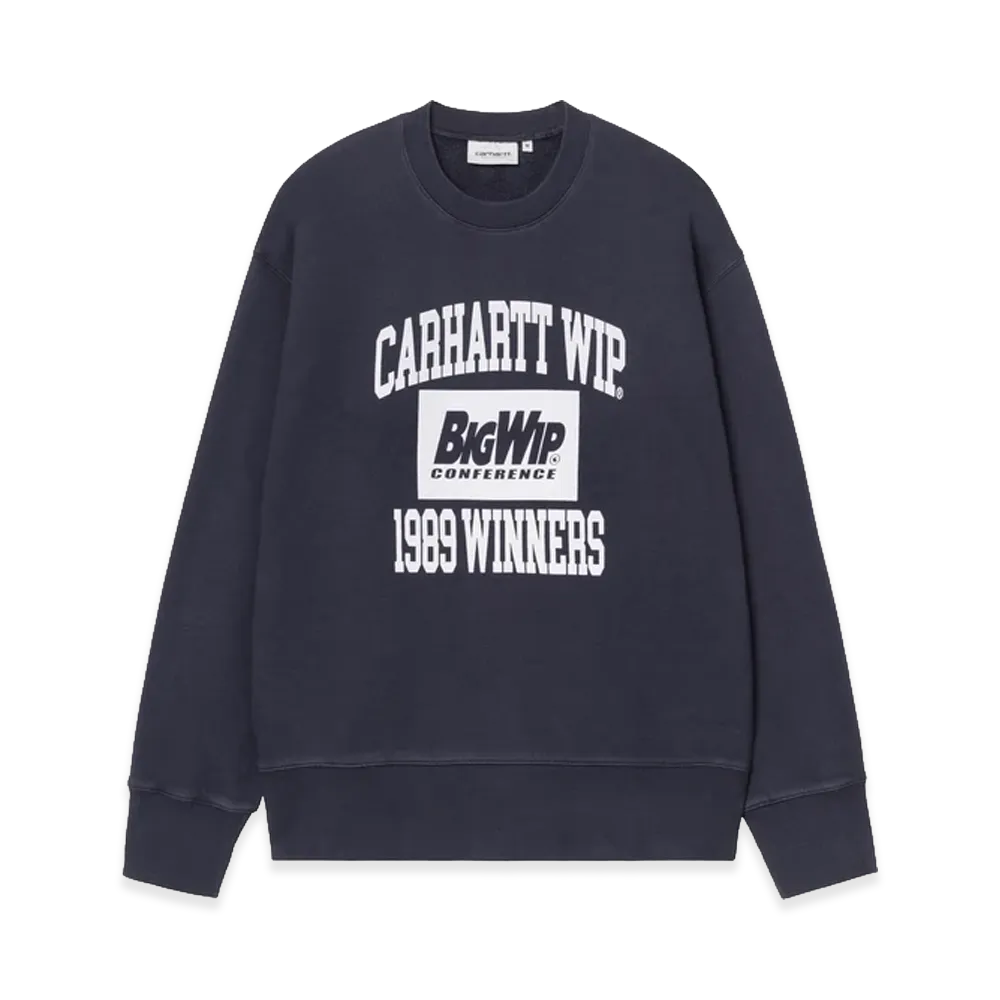 Carhartt WIP 1989 Winners Sweat "Dark Navy/Heavy Stone Wash"