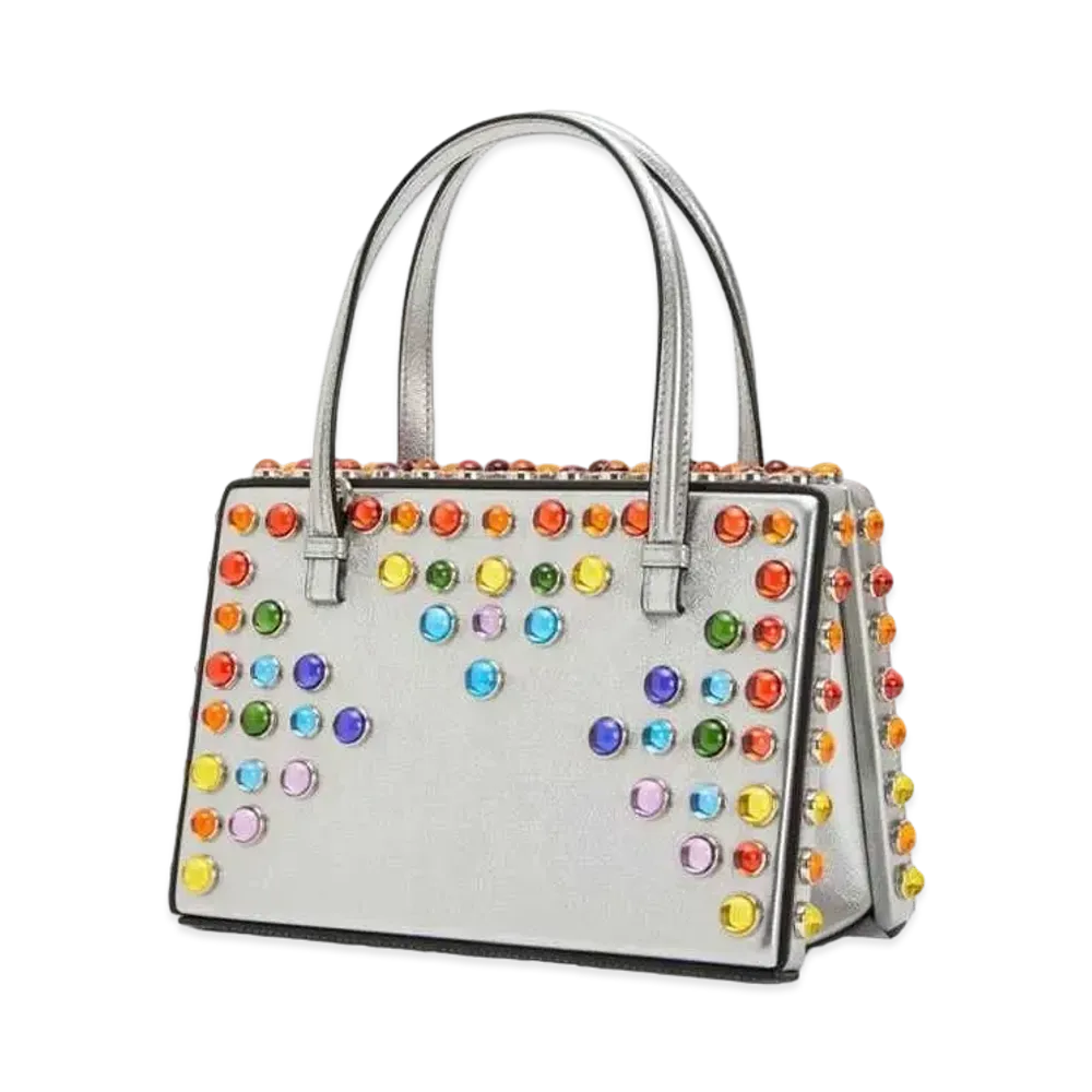 LOEWE Postal Bag Color Stone "Silver"