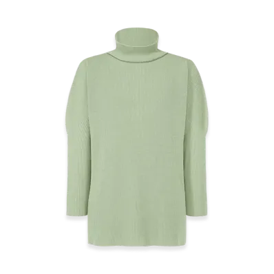 HOMME PLISSE ISSEY MIYAKE Basic Knit "Mint Green"