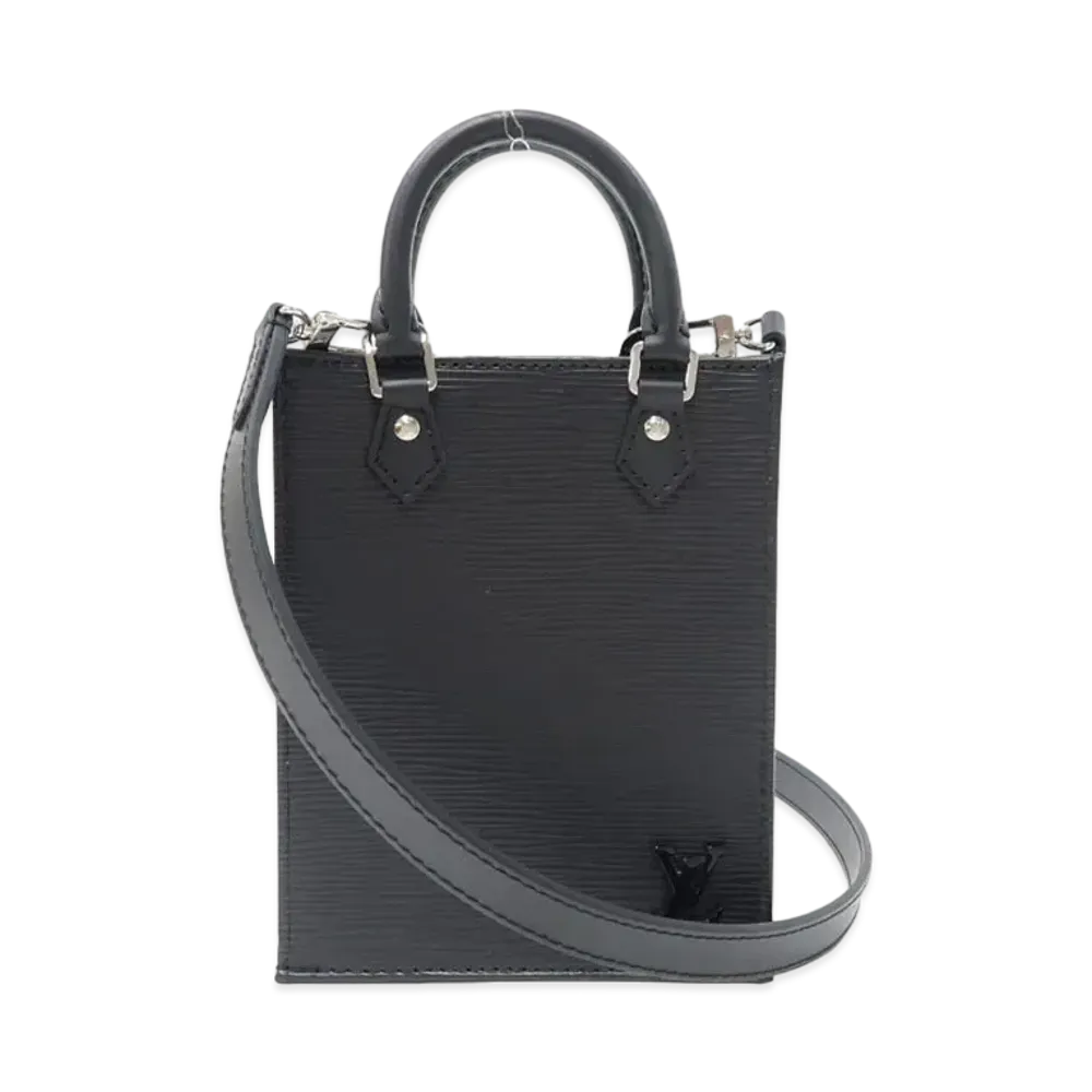 Louis Vuitton Epi Petit Sac Plat "Noir"