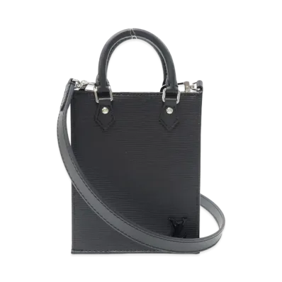 Louis Vuitton Epi Petit Sac Plat "Noir"