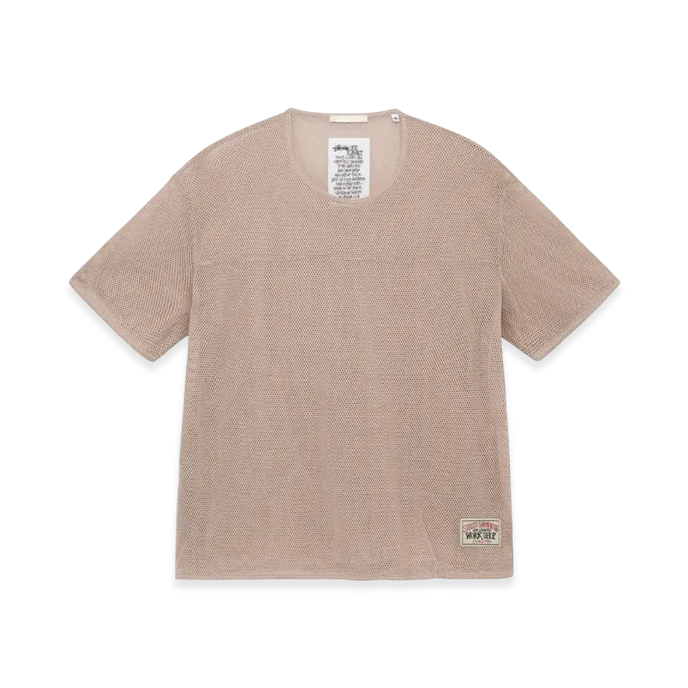 Stussy x Our Legacy Work Shop Box Tee "Hummus Cotton Mesh"