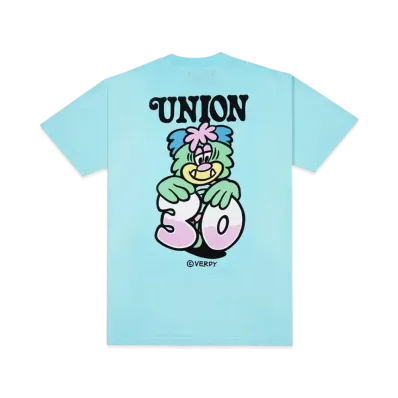UNION x VERDY T-Shirt "Light Blue"