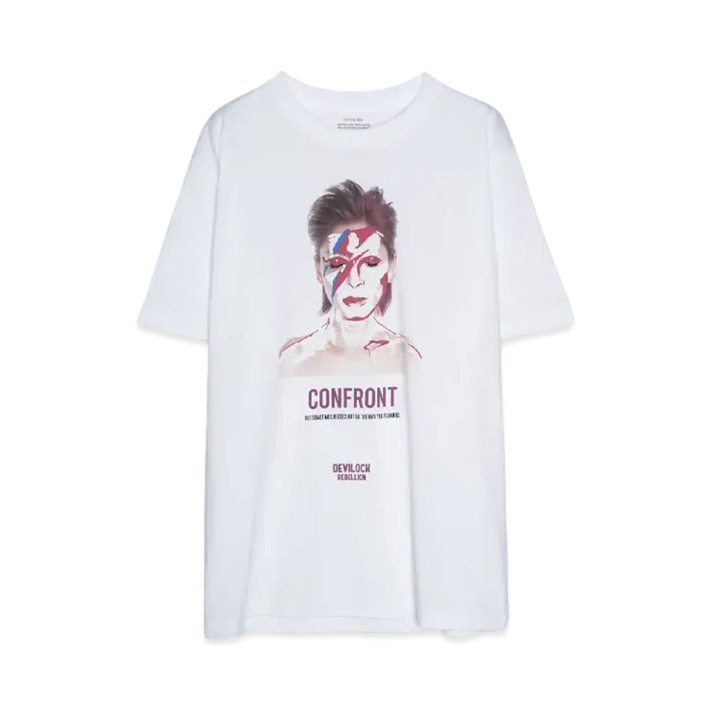 DEVILOCK CONFRONT TEE "WHITE"