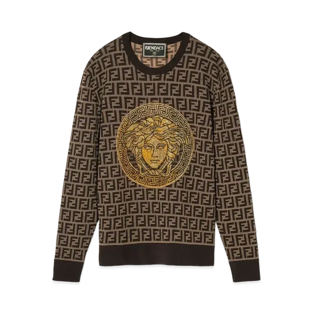 FENDI x Versace Fendace FF Jumper "Brown"
